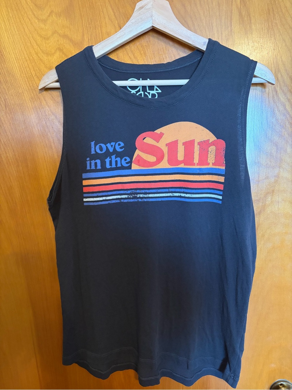 Women's Black 'Love in the Sun' Graphic Tee